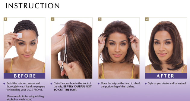 How to wear lace wigs