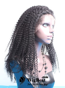Best Afro Curl Lace Front Wigs for Black Women Side