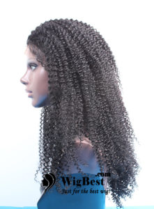 Best Afro Curl Lace Front Wigs for Black Women Side Left